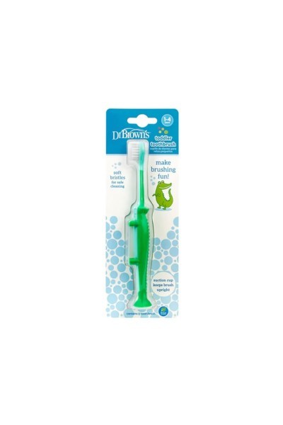 Dr. Brown's Toothbrush 1-4 Years Crocodile