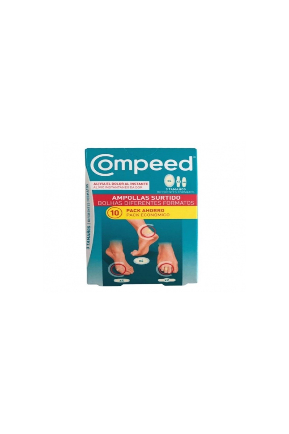 Compeed Blisters Mixed Pack 10 Units