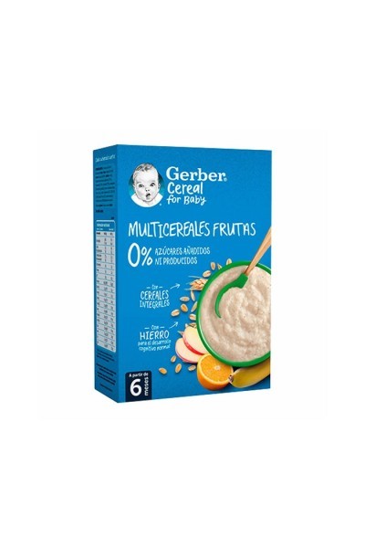 Gerber Multicereal Fruit 0% 270g