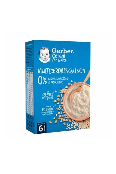 Gerber Multicereal Quinoa 0% 270g