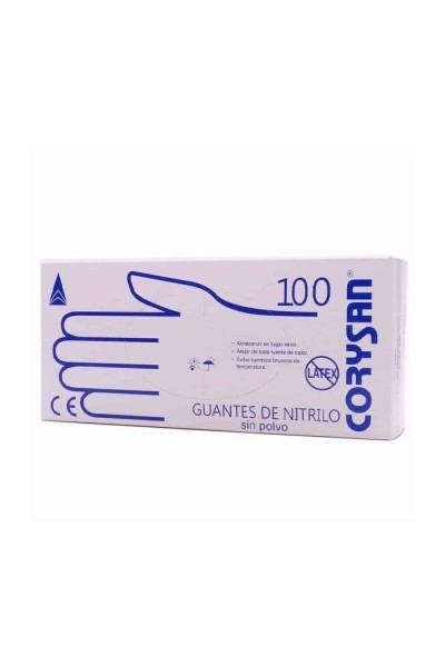 Corysan Nitrile Gloves T/XP 100U