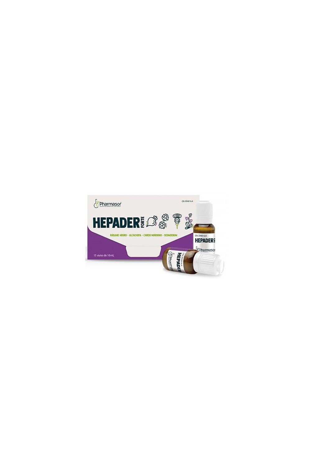 Pharmasor Hepader 15 Vials 10ml