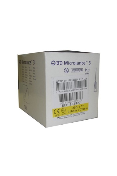 BD Microlance Needle 0,9mm x 25mm 100 Units