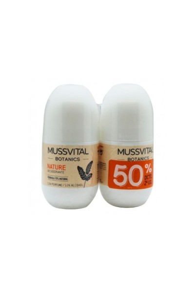 Mussvital Botanics Deo Nature 75ml Set 2 Units