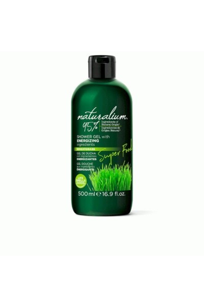 Naturalium Super Food Wheatgrass With Energizing Shower Gel 500ml