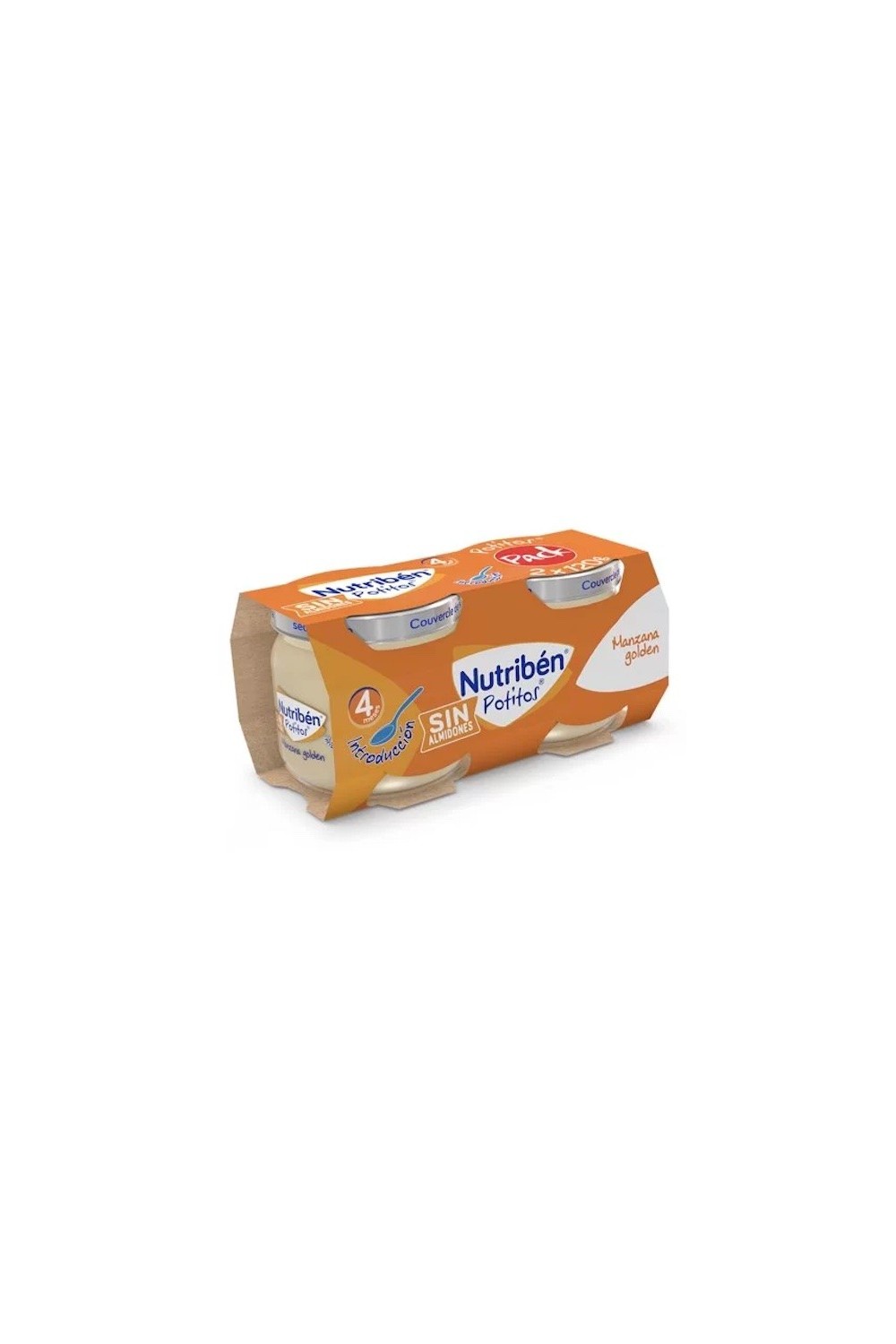 Nutriben Golden Apple Potito 2 x 120g