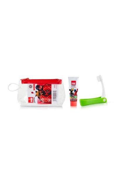 Phb Junior Travel Toothbrush + Toothpaste Gel 15ml