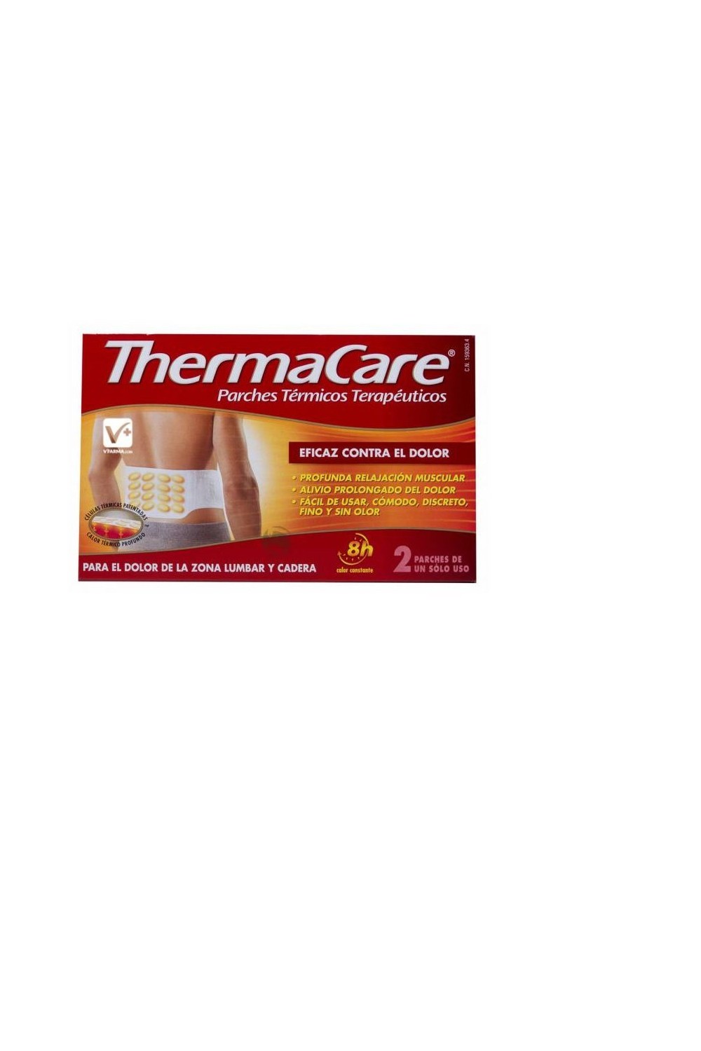 Thermacare Heatwraps Lower Back And Hip 2 Units
