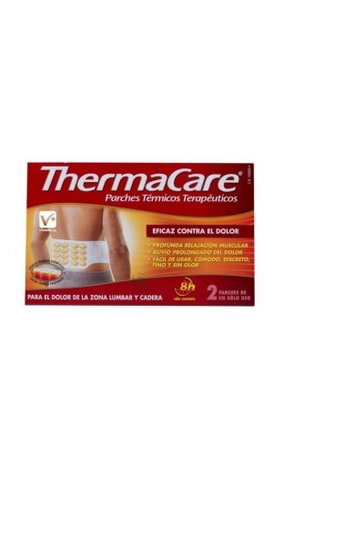 Thermacare Heatwraps Lower Back And Hip 2 Units
