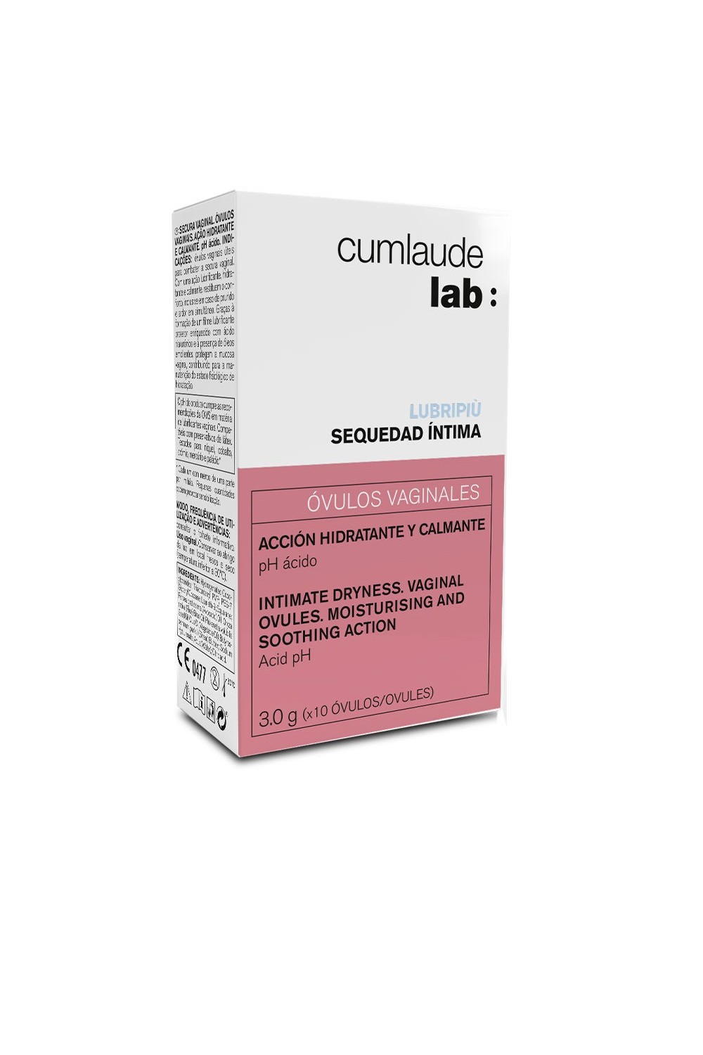 Cumlaude Lubripiú Vaginal Ovuli 10 Units