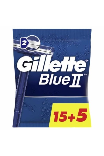 Gillette Blue II 15+5 Units