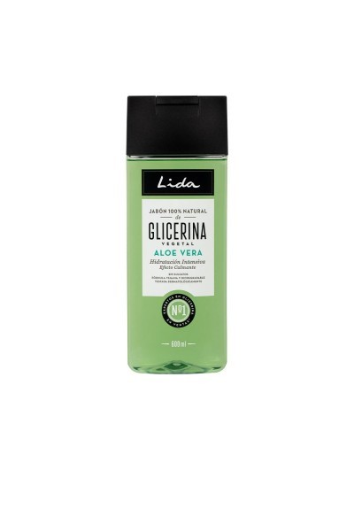 Lida Jabón 100 Natural Glicerina y Aloe Vera 600ml