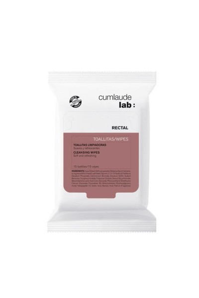 Cumlaude Perianal Wipes 15 Units