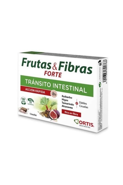 Ortis Fruit & Fibre Forte 12 Cubes