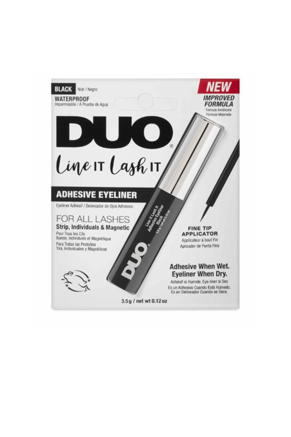 Ardell Pro Duo Adhesive Eyeliner Line It Lash It Black 3,5g