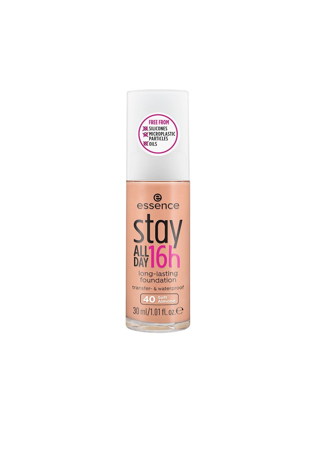 Essence Cosmetics Stay All Day 16h Long-Lasting Maquillaje 40-Soft Almond 30ml