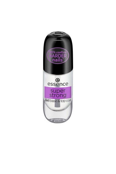 Essence Cosmetics Super Strong 2en1 Base y Top Coat 8ml