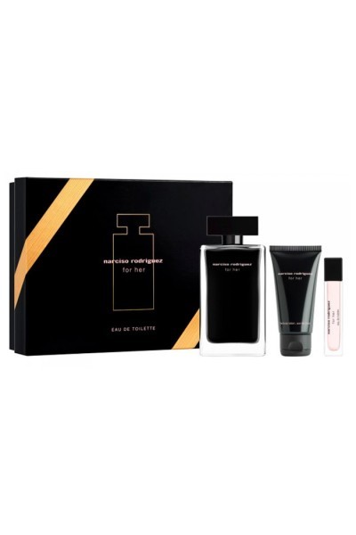 Narciso Rodriguez For Her Eau Toilette Spray 100ml Christmas Set 2022