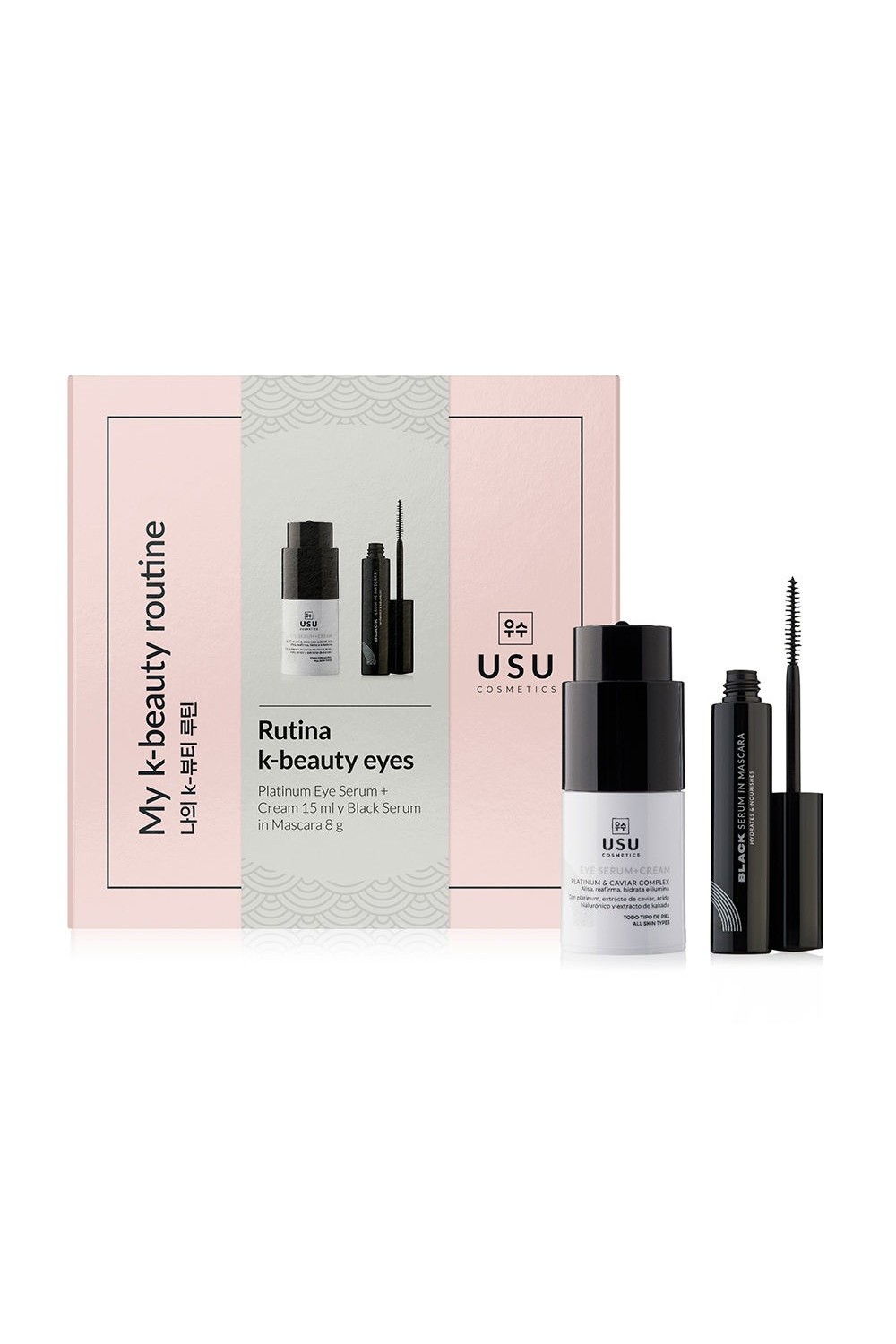 Usu Cosmetics Rutina K-Beauty Eyes Lote 2 Piezas