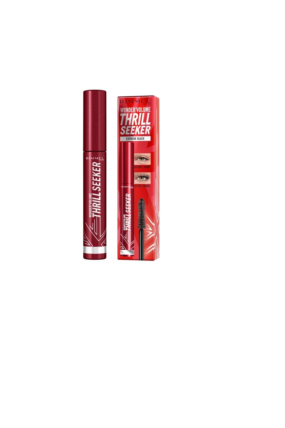 Rimmel London Wonder 'volume Thrill Seeker Mascara Extreme Black 8ml