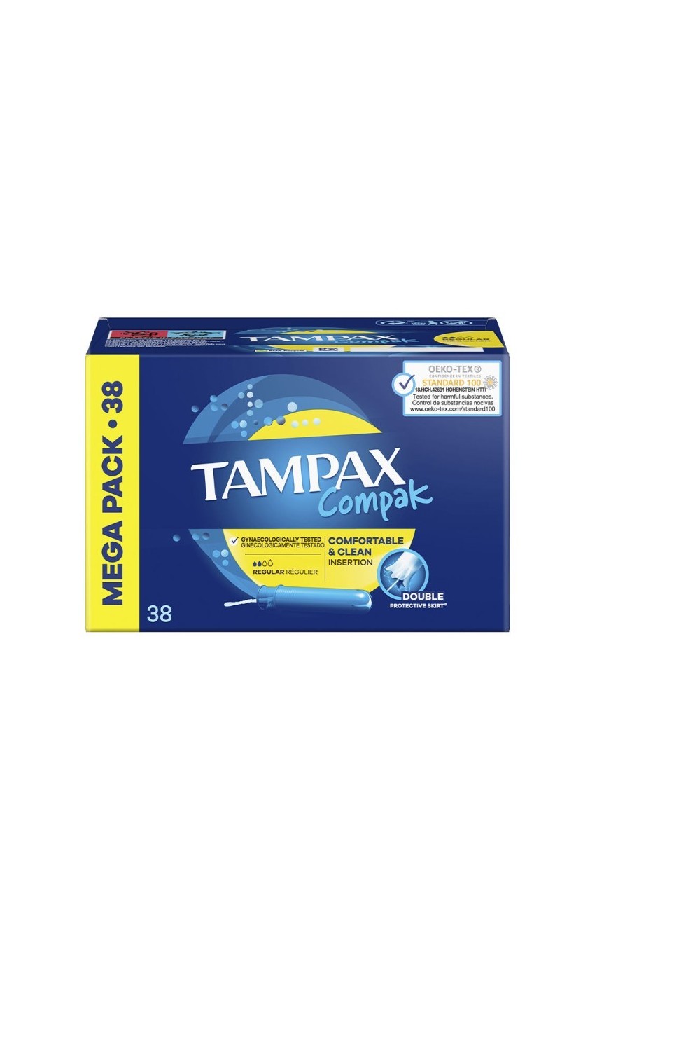 Tampax Compak Tampón Regular 38 U