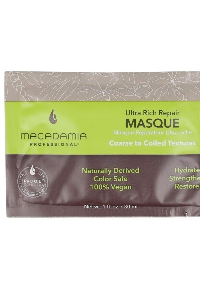 Macadamia Natural Oil Ultra Rich Moisture Masque Packette 30ml