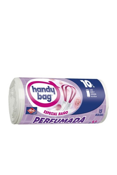 Albal Handy Bag Baño Bolsa Basura Perfumada Para Baño 15 U
