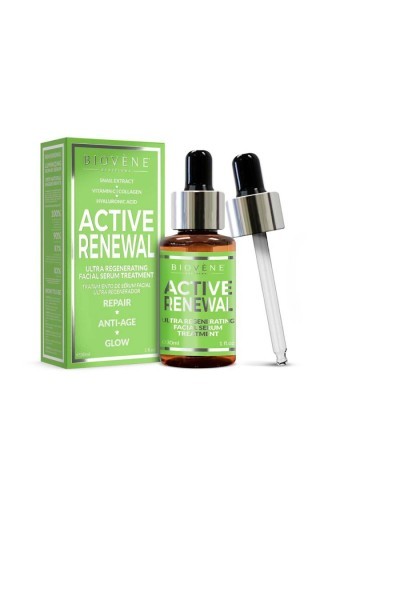 Biovene Active Renewal Ultra Regenerating Facial Serum Treatment 30ml