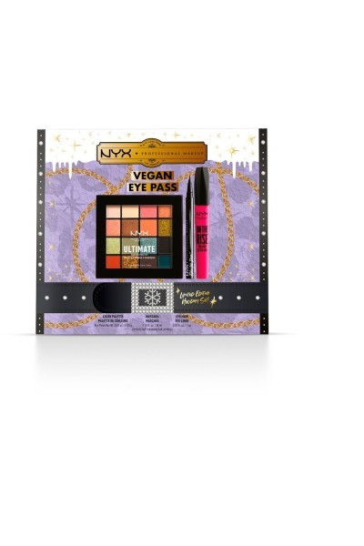 Nyx Vegan Eye Pass Limited Edition Lote 3 Piezas