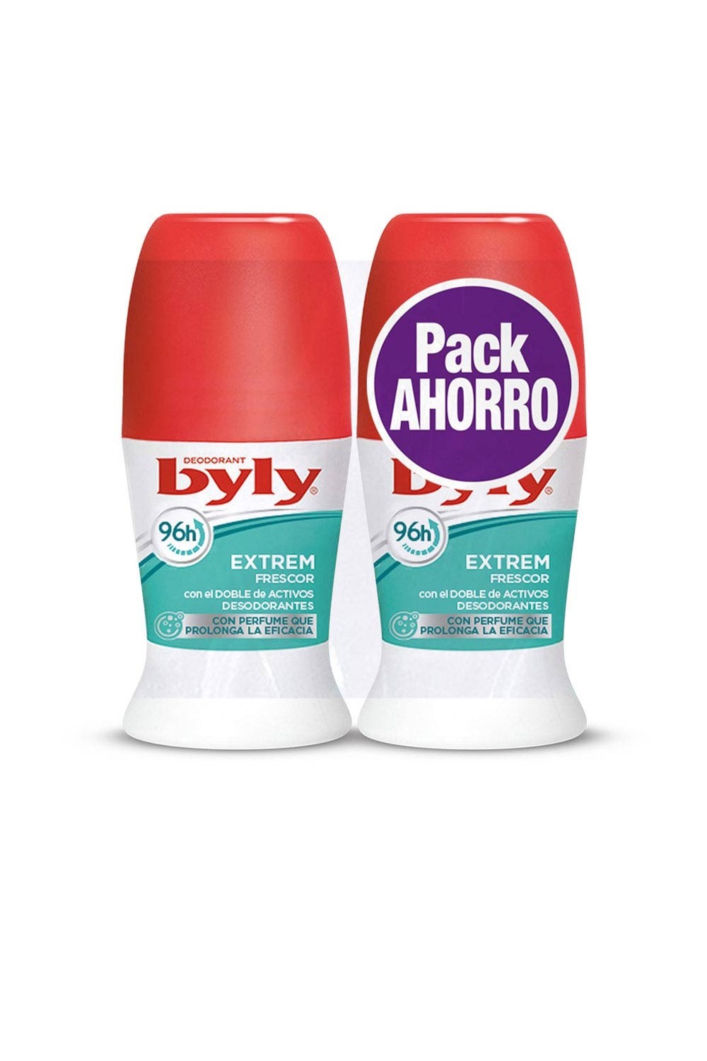 Byly Extrem Freshness Roll-On Deodorant 2x50ml