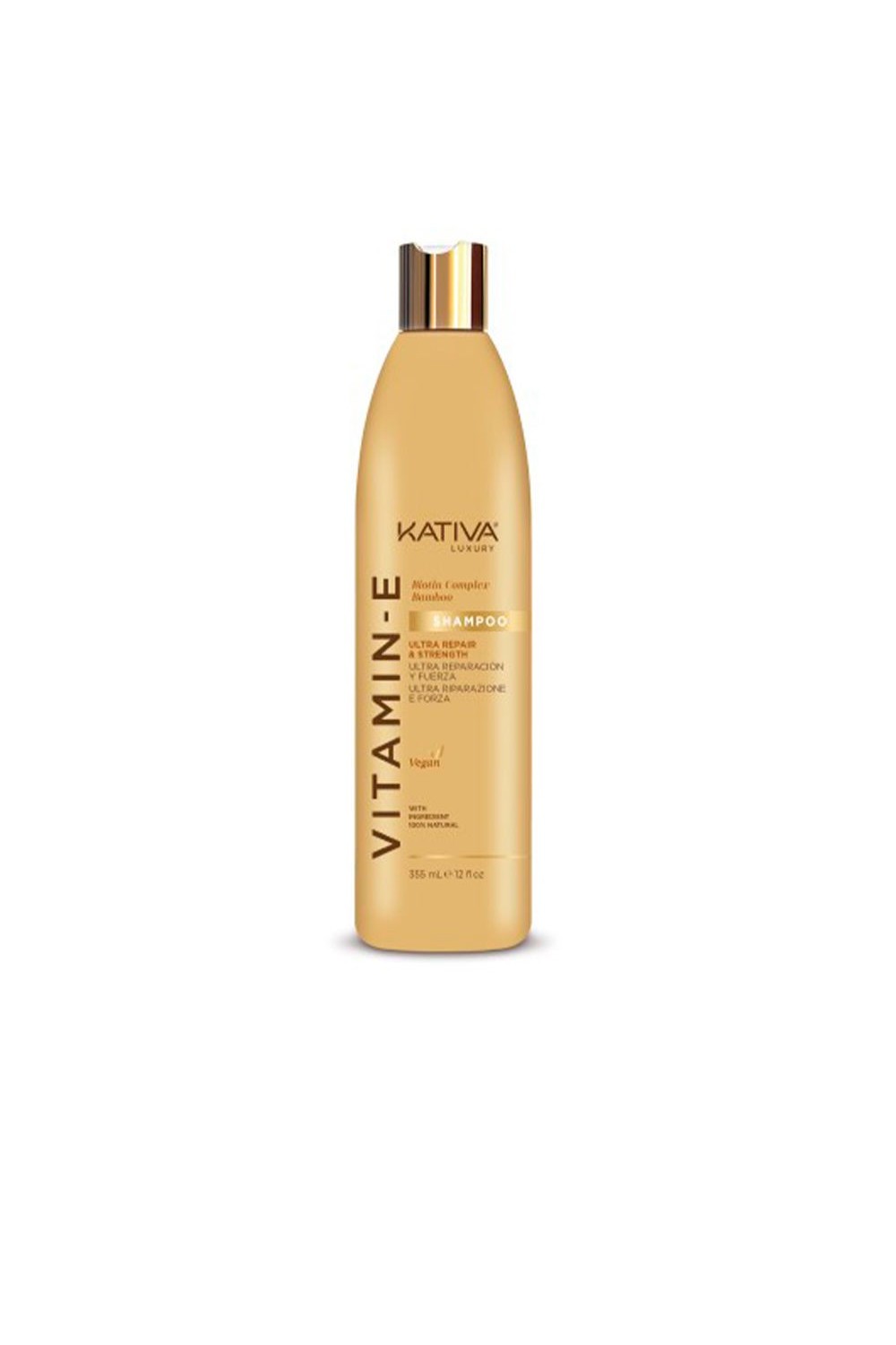Kativa Vitamina e Biotina y Bamboo Shampoo 355ml