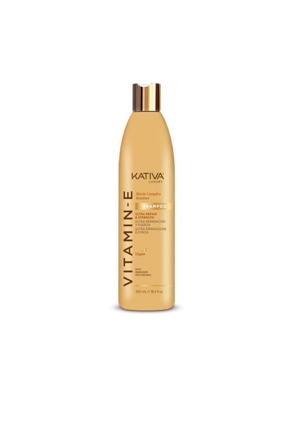 Kativa Vitamina e Biotina y Bamboo Shampoo 550ml