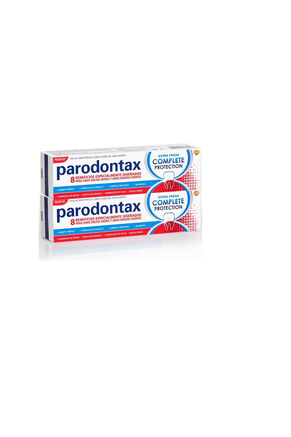 Parodontax Extra Fresh Complete Protection Toothpaste 2x75ml