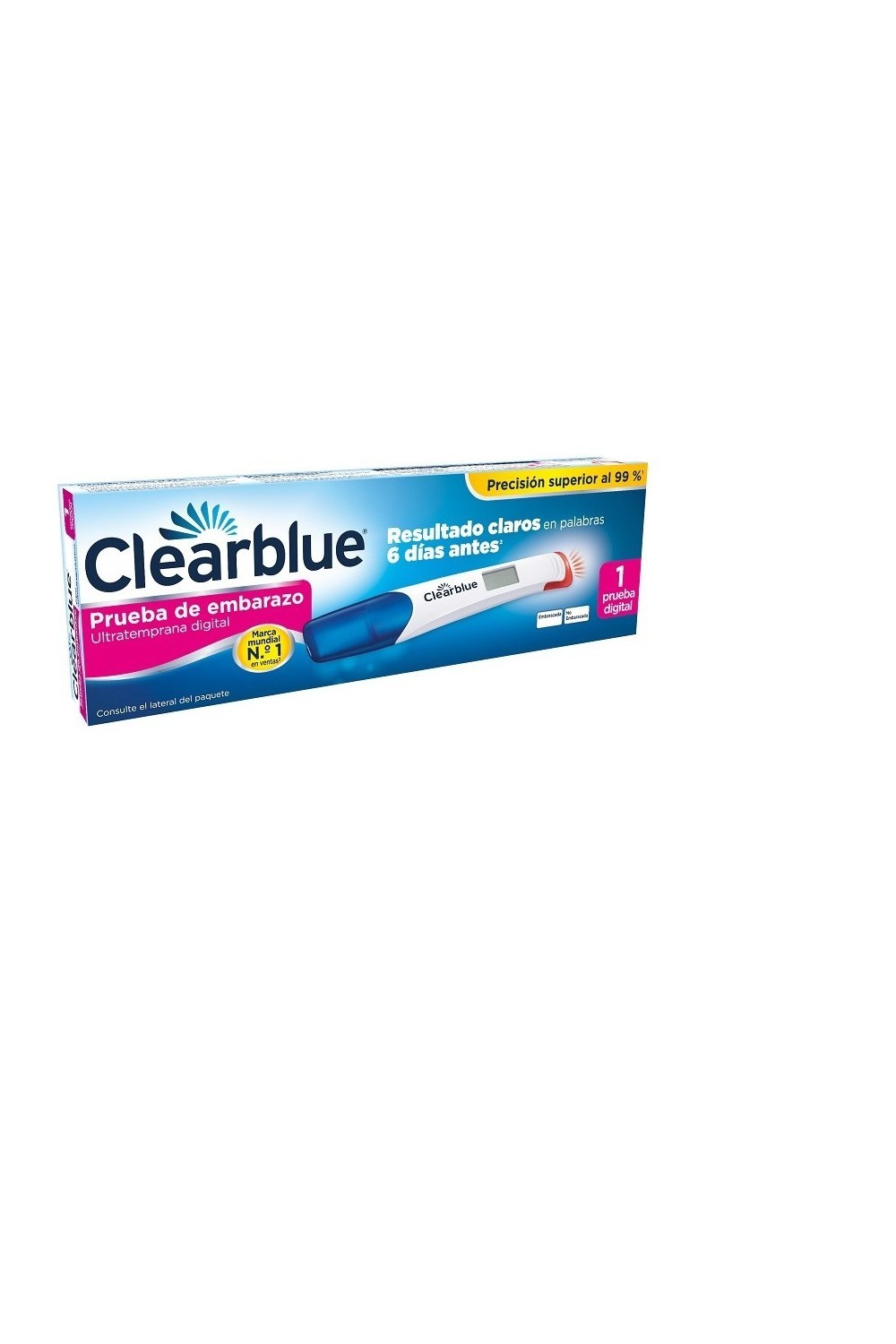 Clearblue Pregnancy Test Early Detection Clear Results 1 Unit