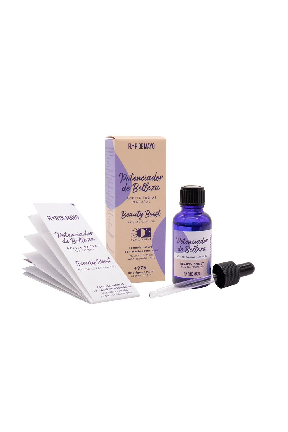 Flor De Mayo Aceite Natural Potenciador De Belleza 30ml