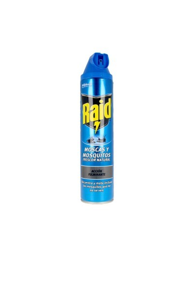 Raid Voladores Insecticida Frescor Natural Spray 600ml
