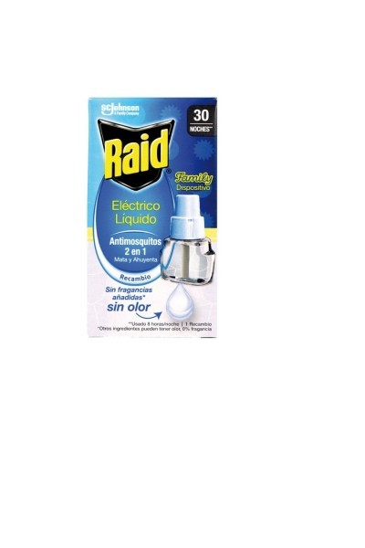 Raid Family Antimosquitos Recambio 30 Noches