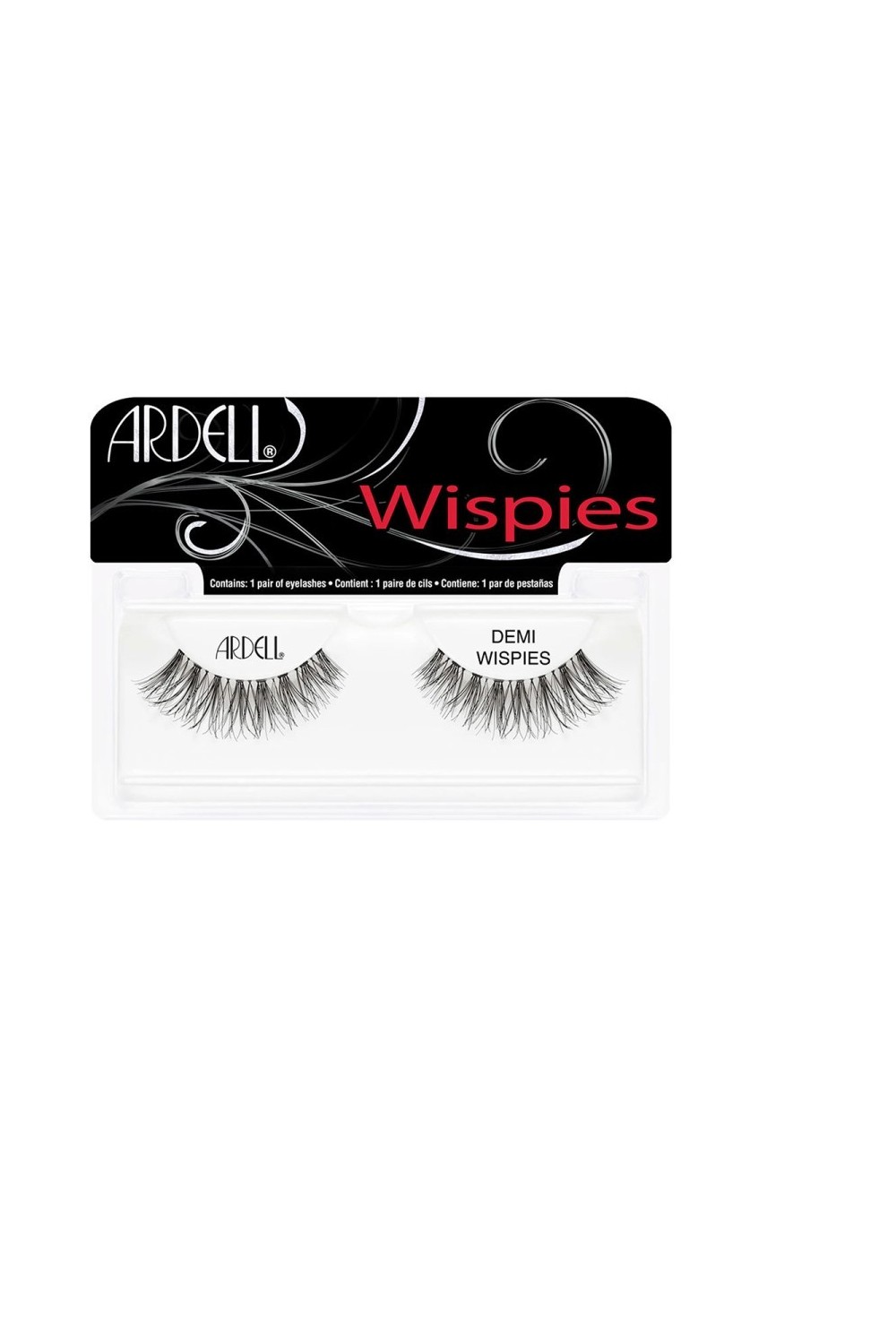 Ardell Pestañas Demi Wispies Black 1 U