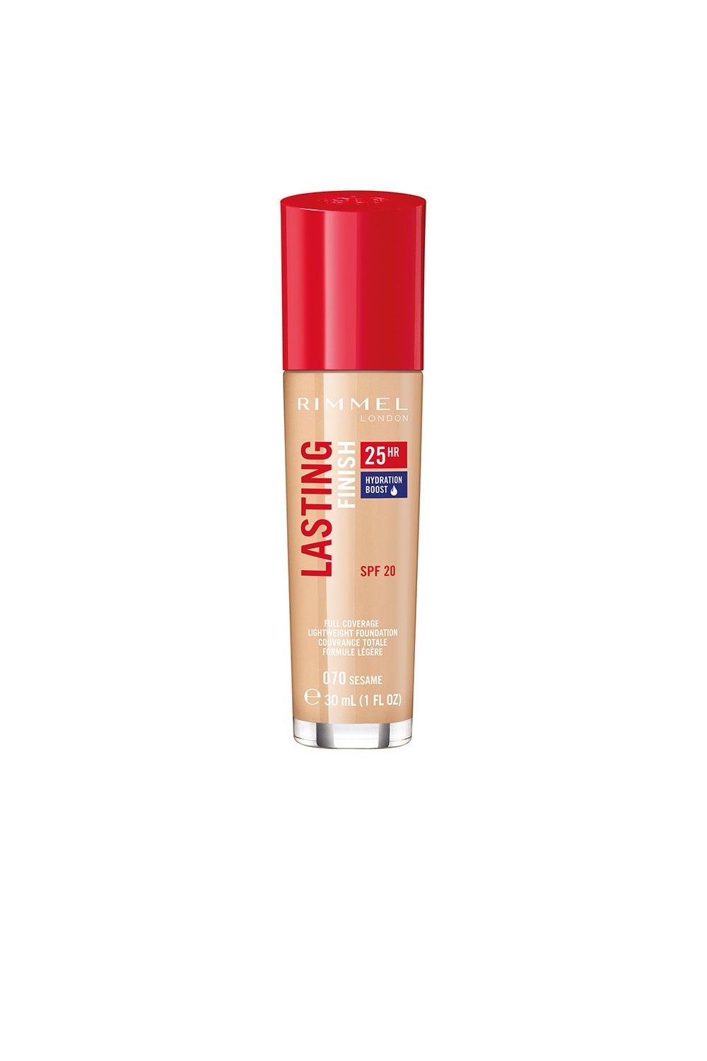 Rimmel London Lasting Finish Foundation 070 30ml