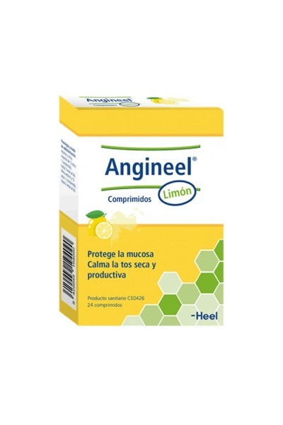 Heel Angineel Lemon 24 Tablets