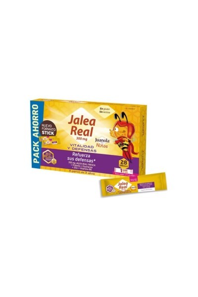 Juanola Royal Jelly Children 28 Sticks