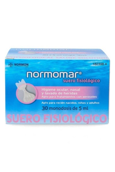 NORMON - Normomar Baby Physiological Serum 30 Ampoules
