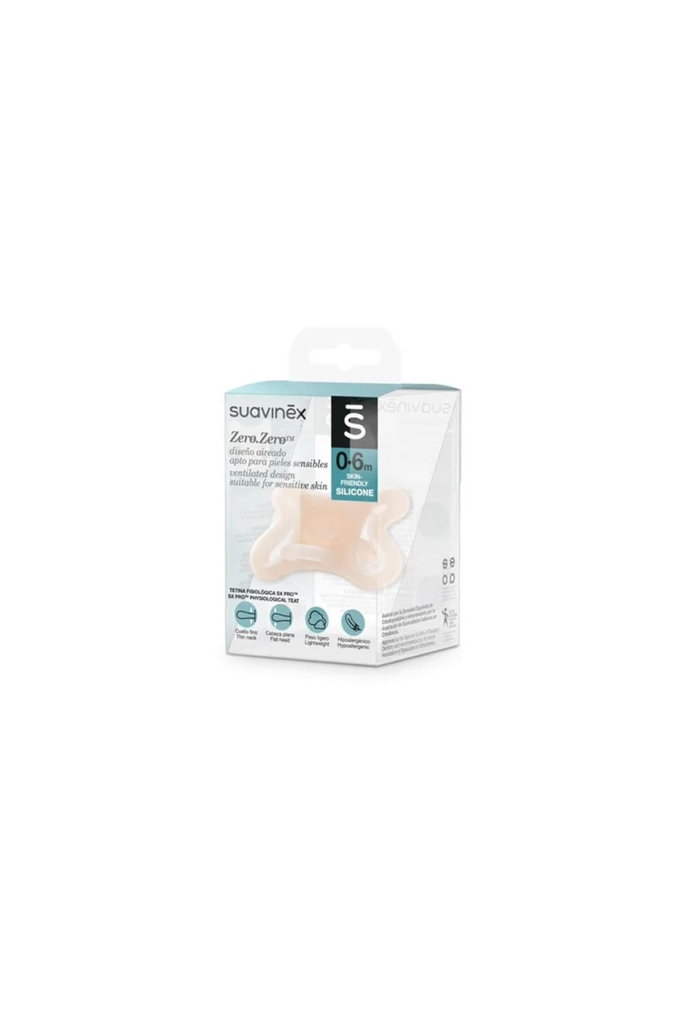 Suavinex soother Zero Zero Physio 0-6m