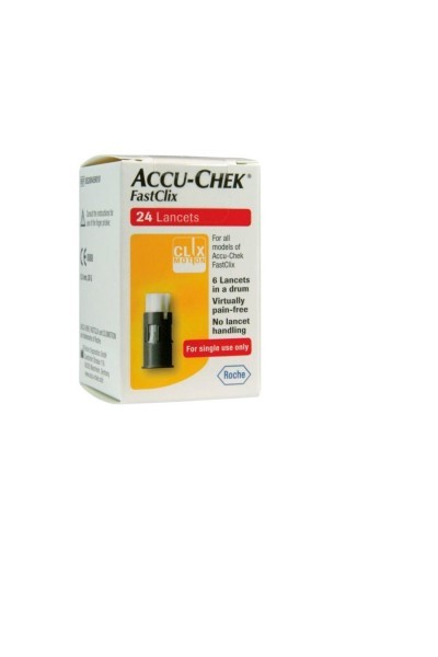 Accu-Chek Fastclix Lancets 24U