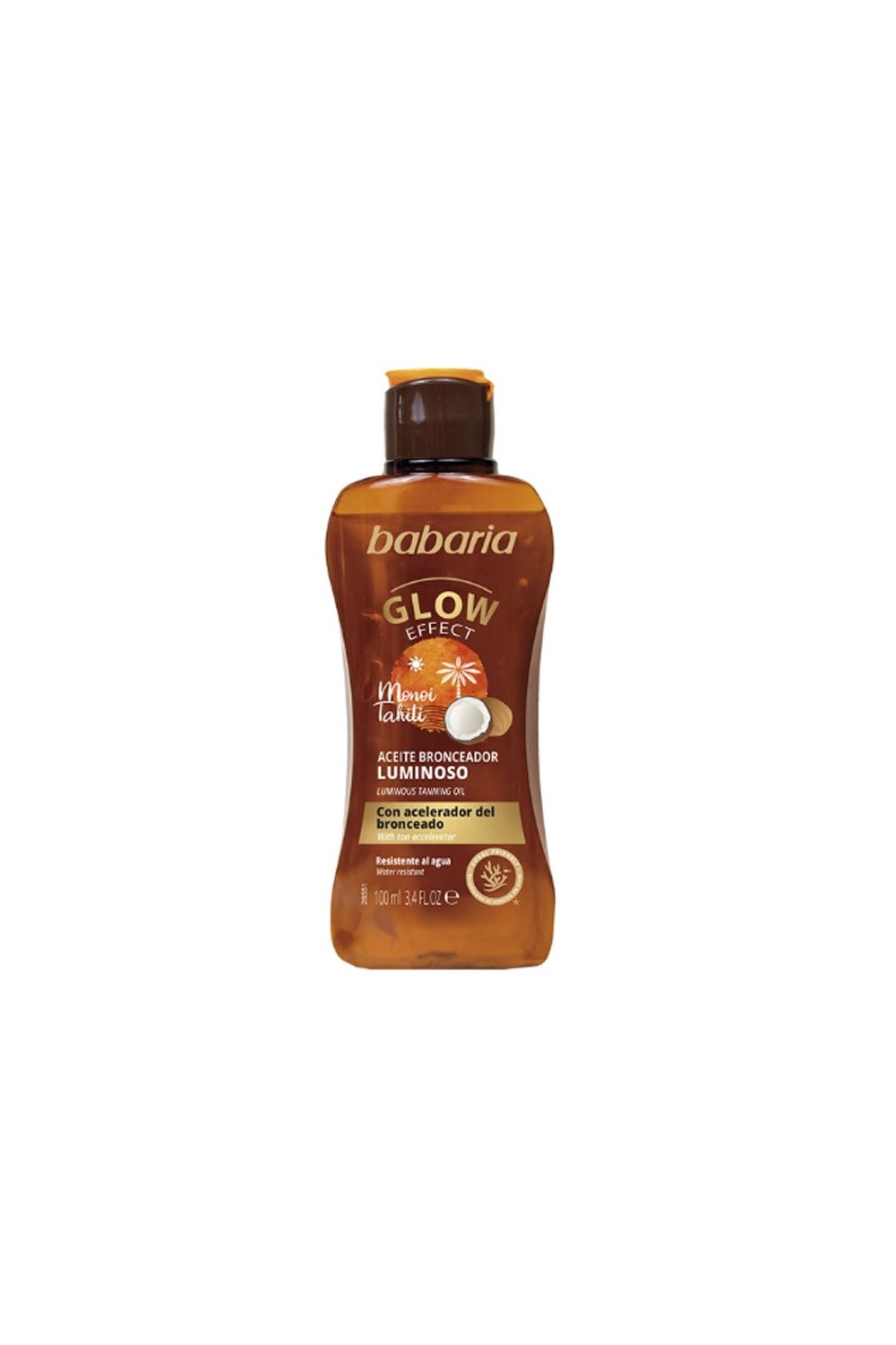 Babaria Tanning Oil Gel Glowing Effect 100ml