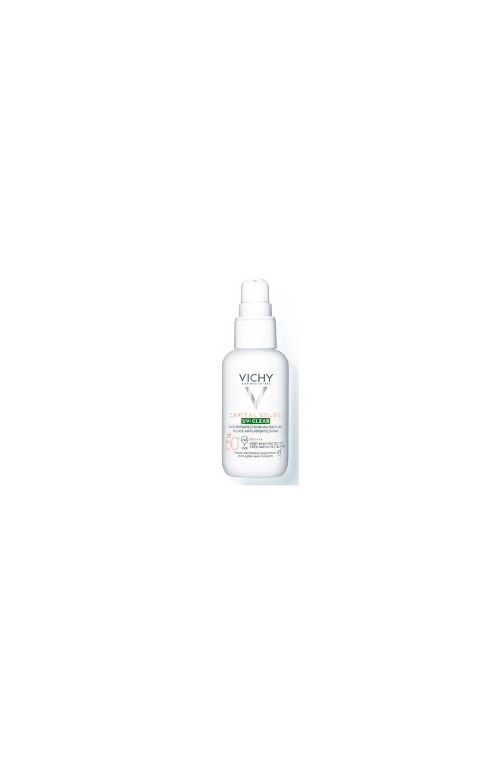 VICHY - Capital Soleil Uv Clear Fluide Anti Imperfections Spf50+ 40 ml