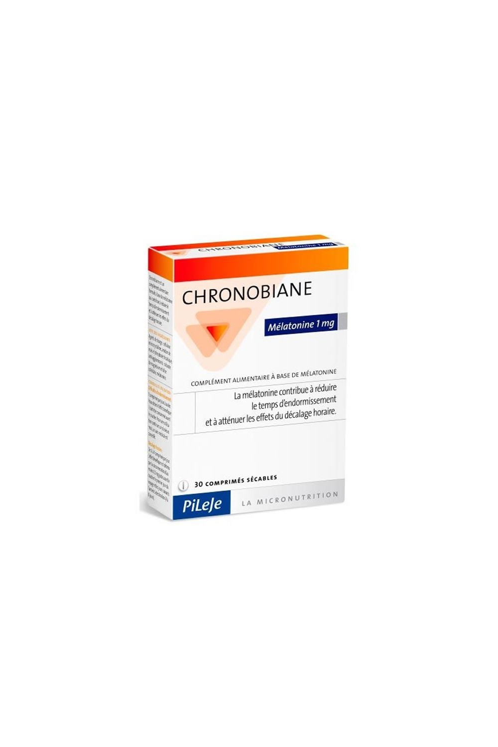 Pileje Chronobiane Melatonin 1mg 30 Tablets
