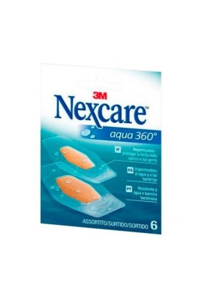 Nexcare Aqua 360 Surtidas 6 Apositos