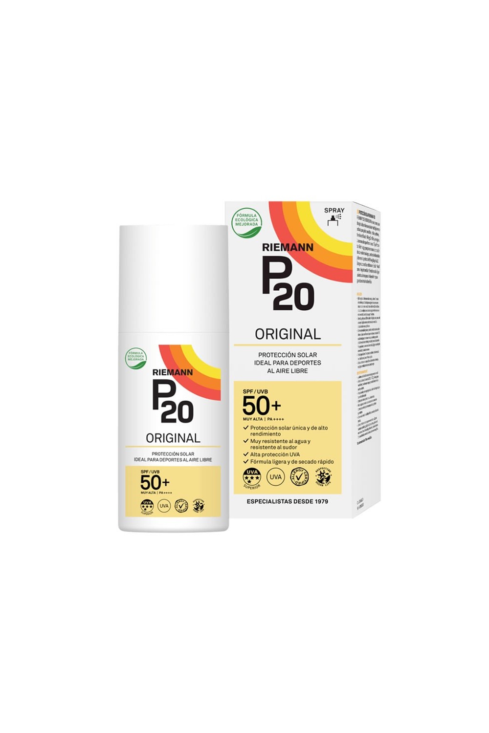 Riemann P20 Sunscreen Spray Spf50+ 175ml