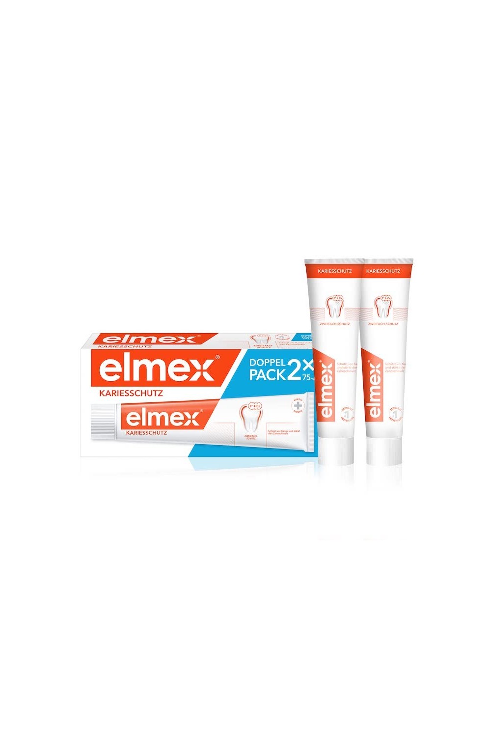 Elmex Caries Toothpaste 2x75ml